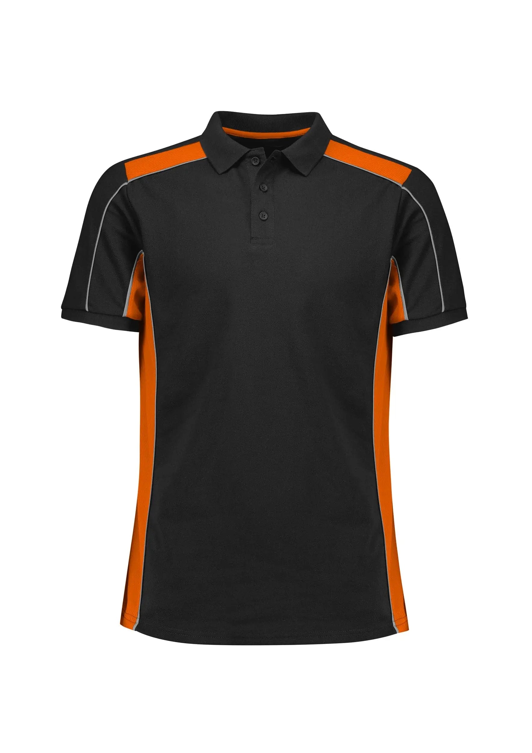 Biz Collection Unisex Grid Moto Polo Shirt P413US Biz Collection